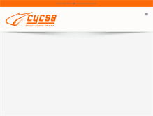 Tablet Screenshot of cycsa.com.mx